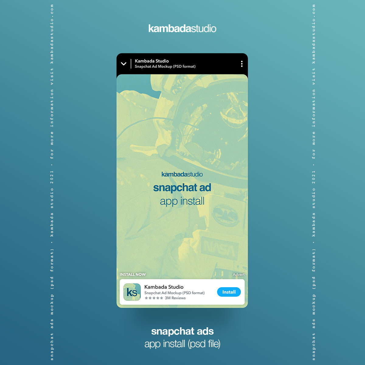 Bancharampur college road, bancharampur, brahmanbaria. Snapchat Ad App Install And Swipe Up Psd Mockup Kambada Studio