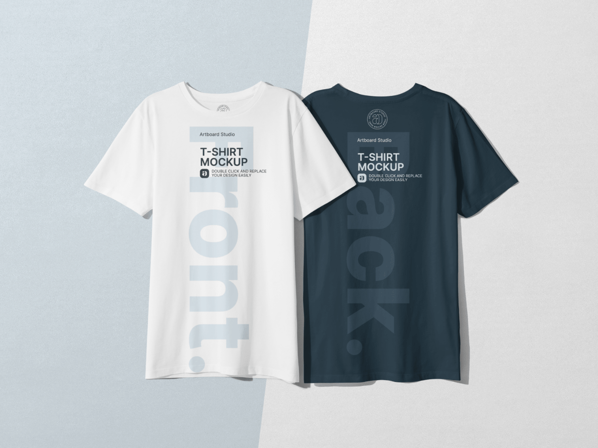 Explore the packs containing mockups you've searched for. Front Back T Shirt Mockup Template