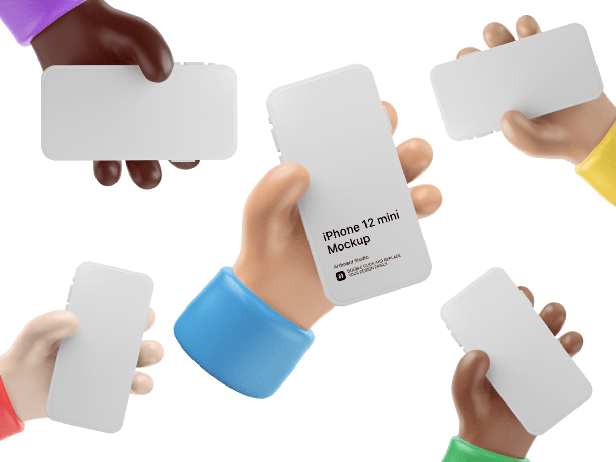 All in your web browser and free. 3d Iphone 12 Mockup Template