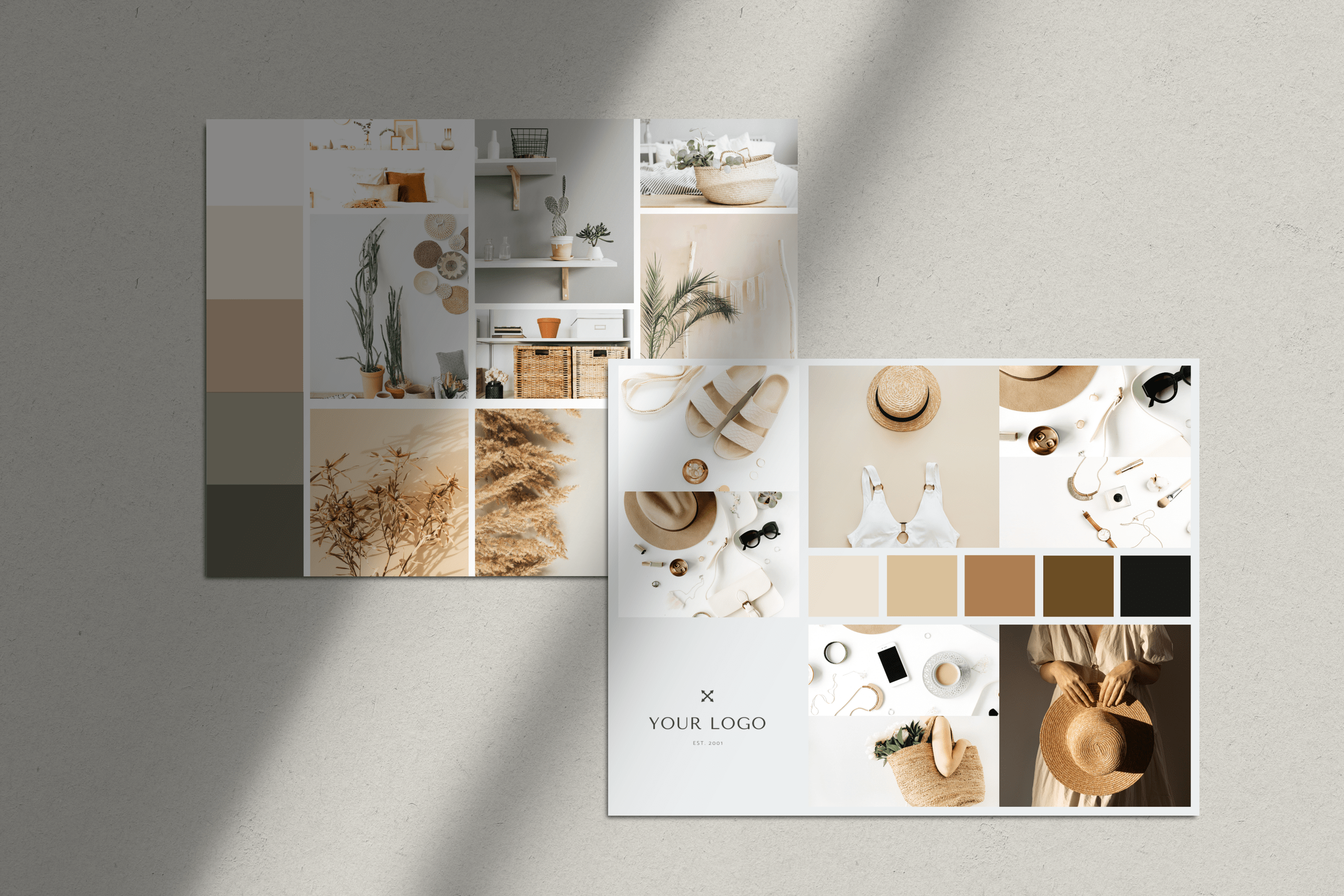 Freebie natural moodboard templates art blog design download free freebie instagram mockup mockup template mood moodboard. Free Brand Moodboard Templates Amado Branding