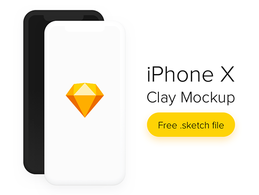 Iphone 8 mockup clay designed by ramotion. 36 Free Iphone Mockups Sketch December 2021 Ux Planet