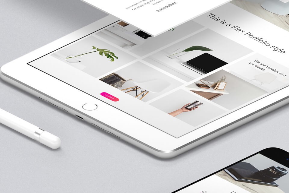 Free floating ipad pro isometric mockup (psd). 20 Best Free Ipad Mockups And Templates Psd Sketch In 2019 By Trista Liu Prototypr