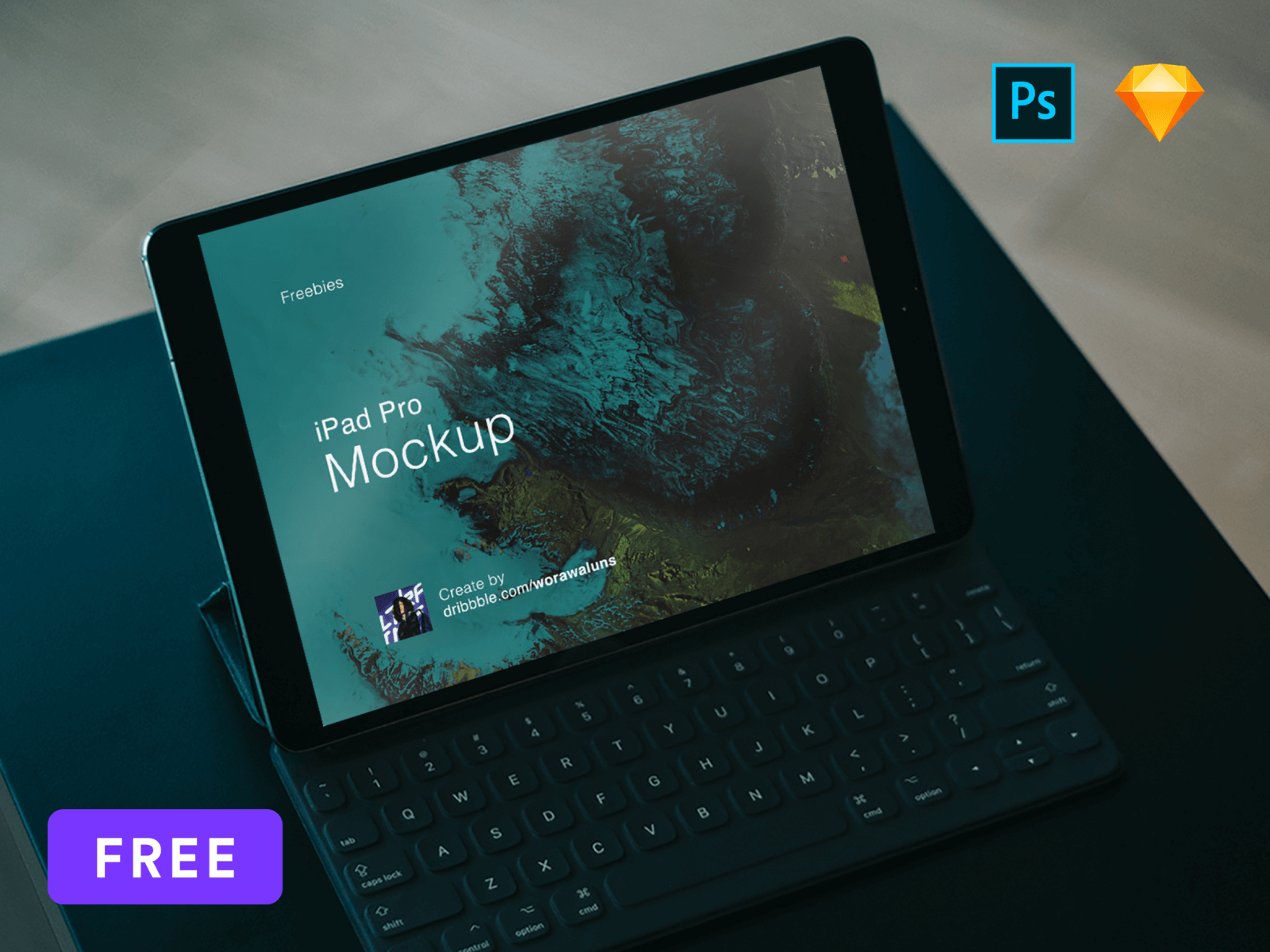 Layered psd file with smart layers (for the tablet and the visible apple watch)… free . 20 Best Free Ipad Mockups And Templates Psd Sketch In 2019 By Trista Liu Prototypr