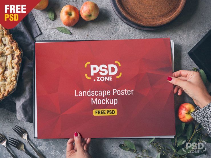 41+ Download Landscape Poster Mockup&nbsp;Psd