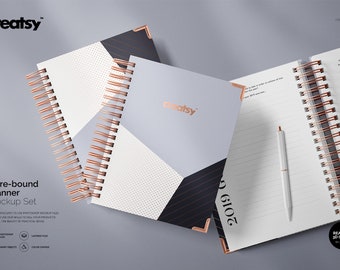 25+ Download Mockup Agenda Espiral Psd