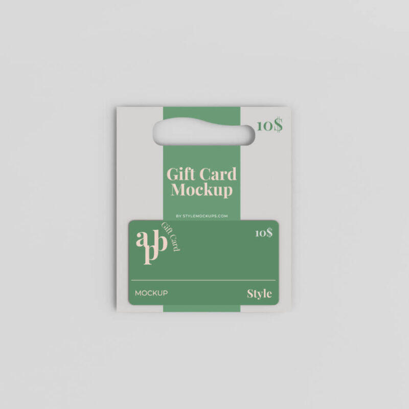 34+ Download Gift Card Mockup Psd