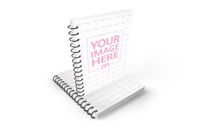 22+ Download Spiral Bound Book Mockup Free Psd
