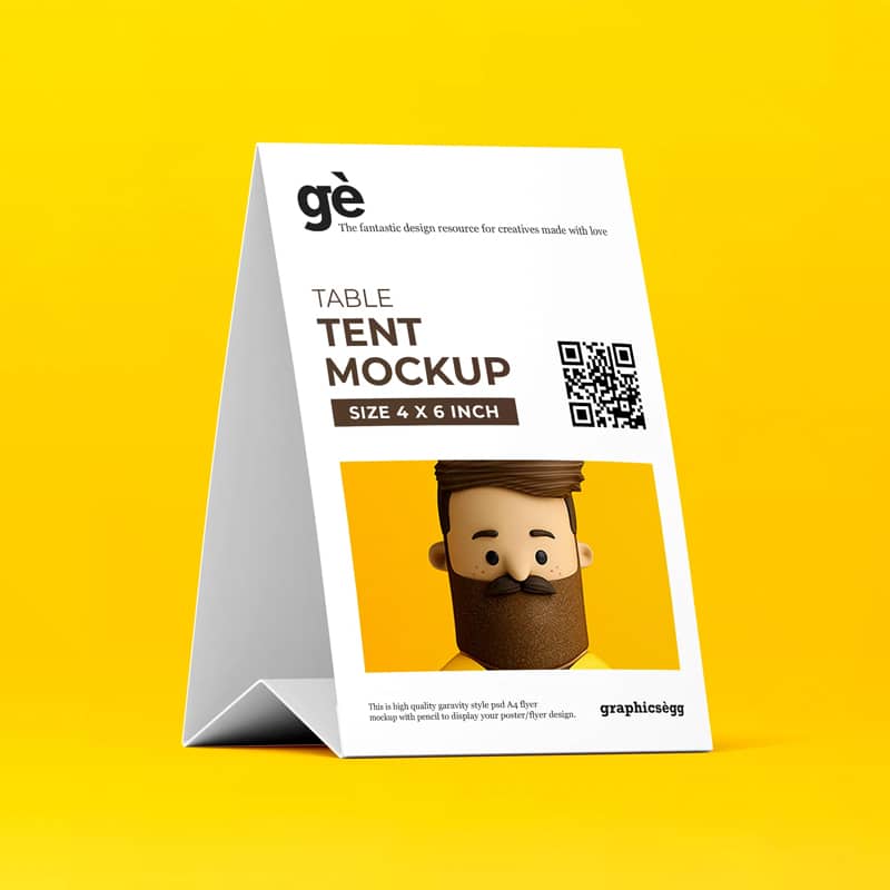 24+ Download Table Tent Mockup&nbsp;Psd