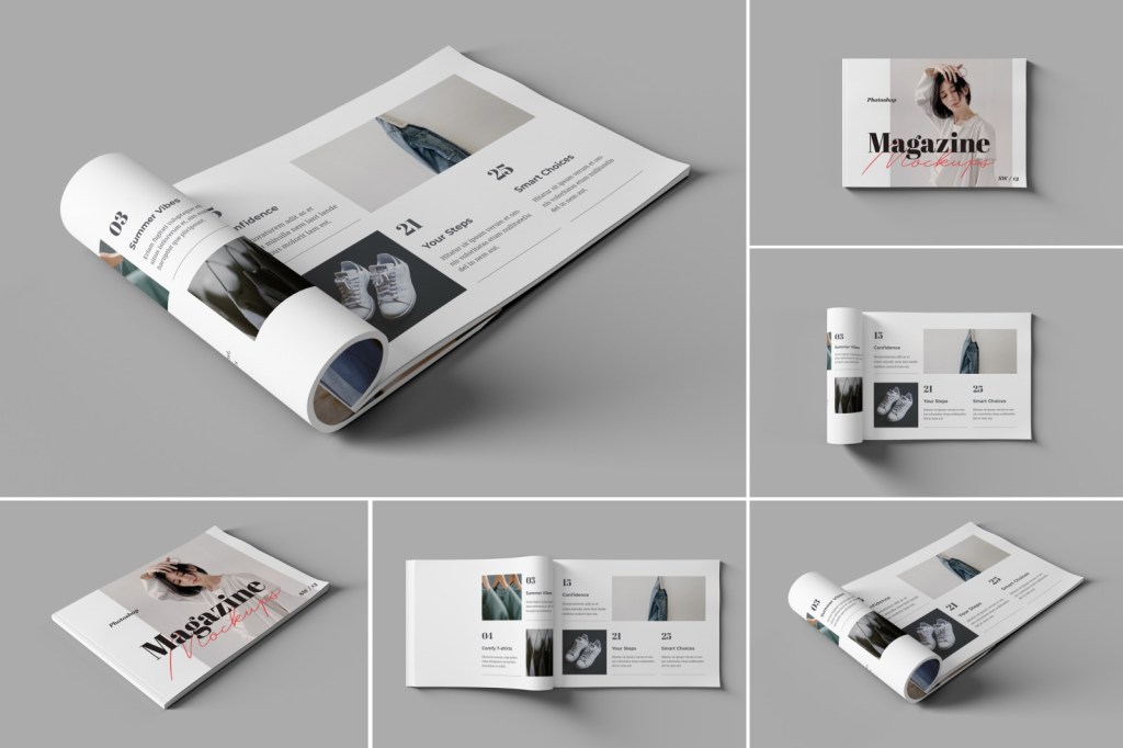 30+ Download Landscape Magazine Mockup Free&nbsp;Psd