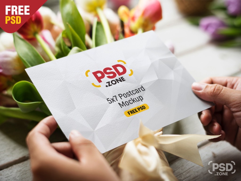 39+ Download 5X7 Card Mockup Free Psd