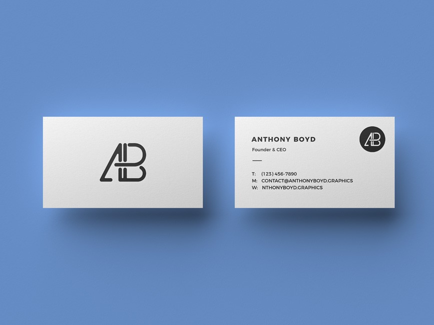 18+ Download Business Card Mockup Template Psd Free