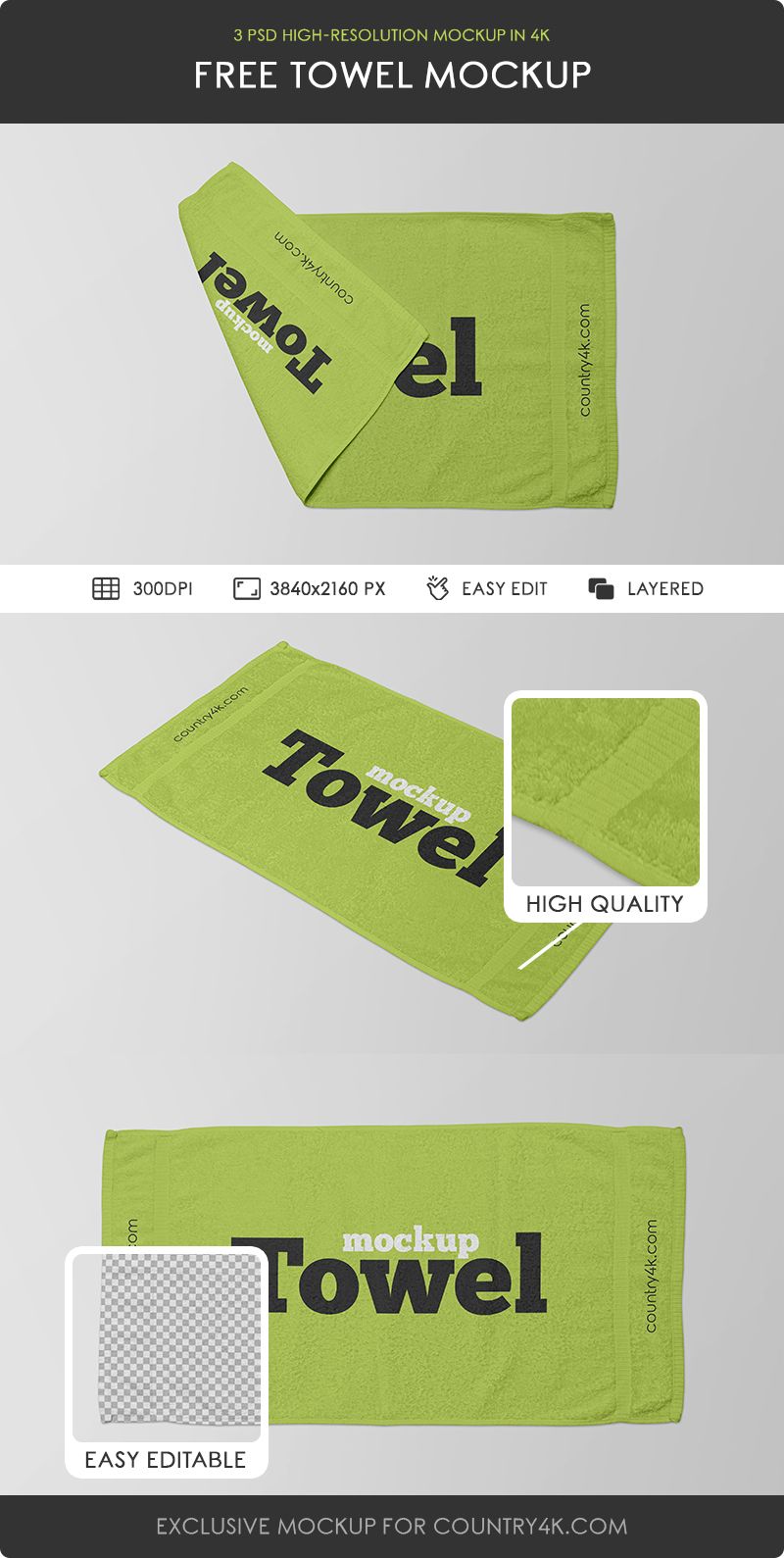 47+ Download Kitchen Towel Mockup Free&nbsp;Psd
