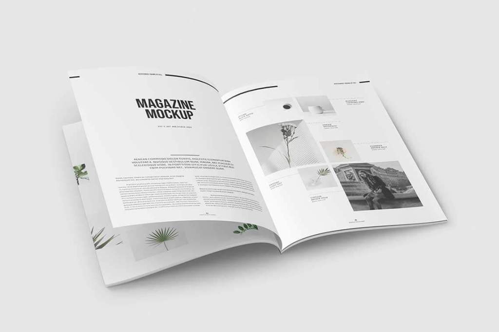 37+ Download A4 Magazine Mockup Free Psd