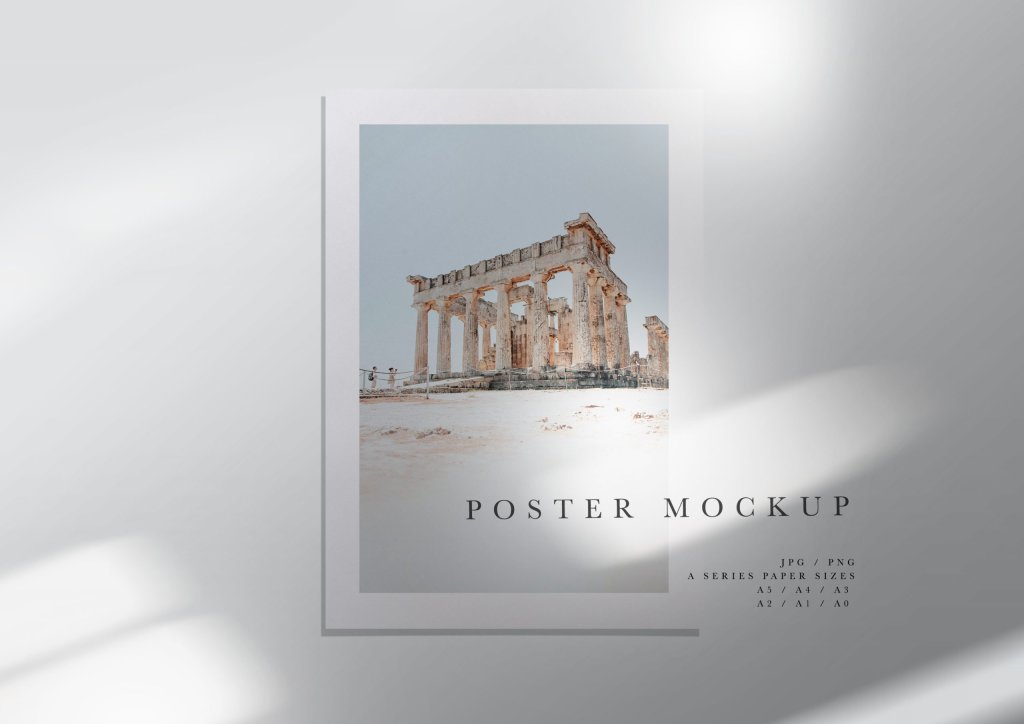 33+ Download Wall Poster Mockup Free Psd